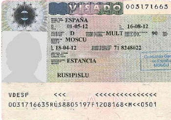 виды виз в Испанию