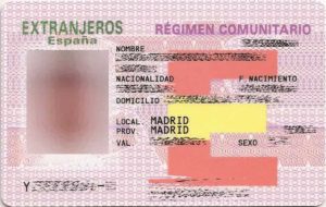 Tarjeta de Estudiante Extranjero