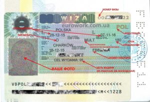 рабочая виза в Польшу
