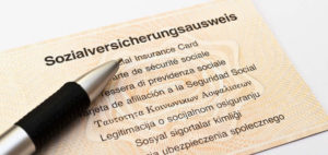 Документ о социальном страховании (Sozialversicherungsausweis) на работу в Германии