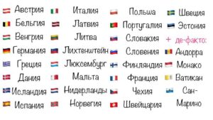 страны Шенгена