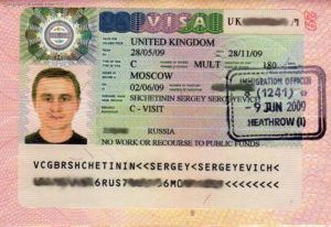 виза Великобритании